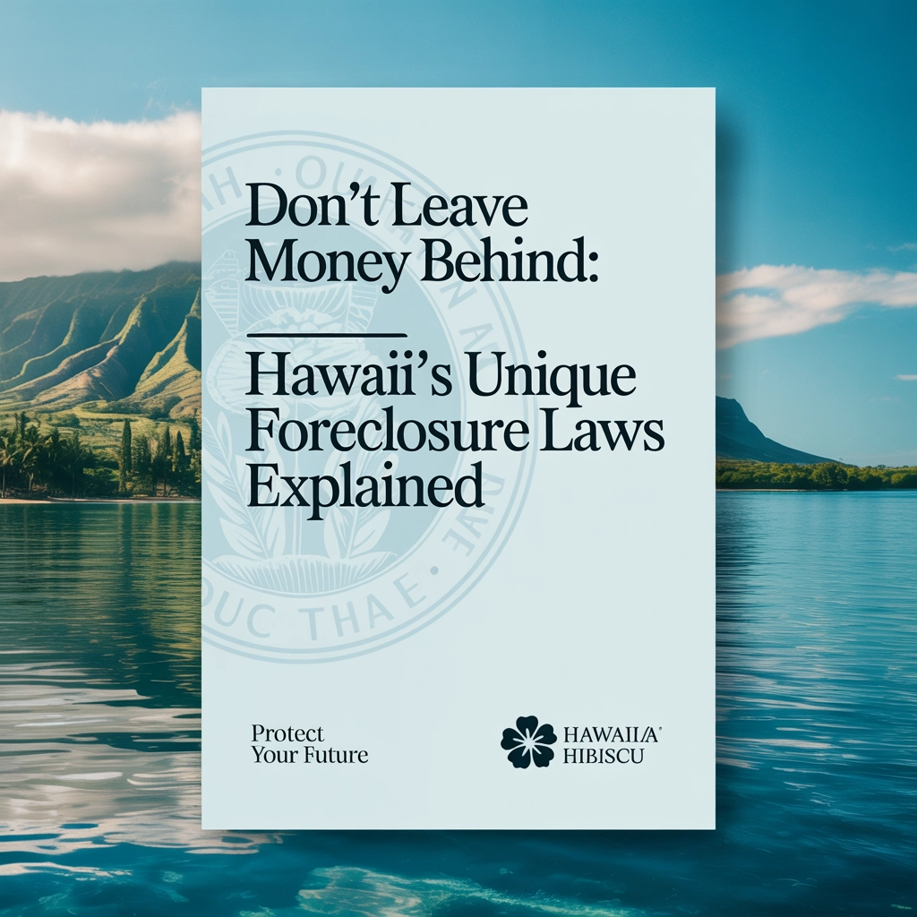 Don’t Leave Money Behind: Hawaii’s Unique Foreclosure Laws Explained